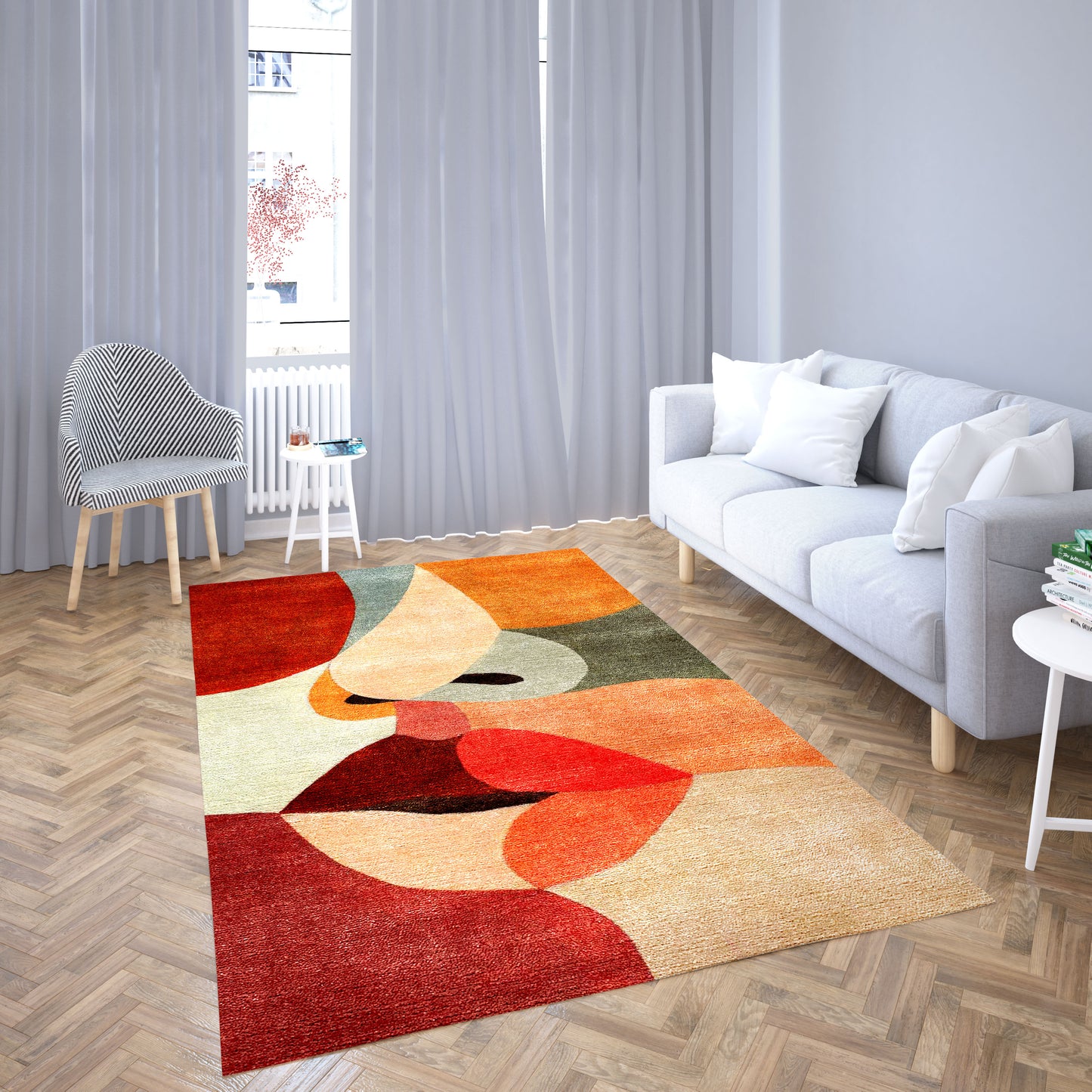 LUXURY MODERN PRINT CARPET